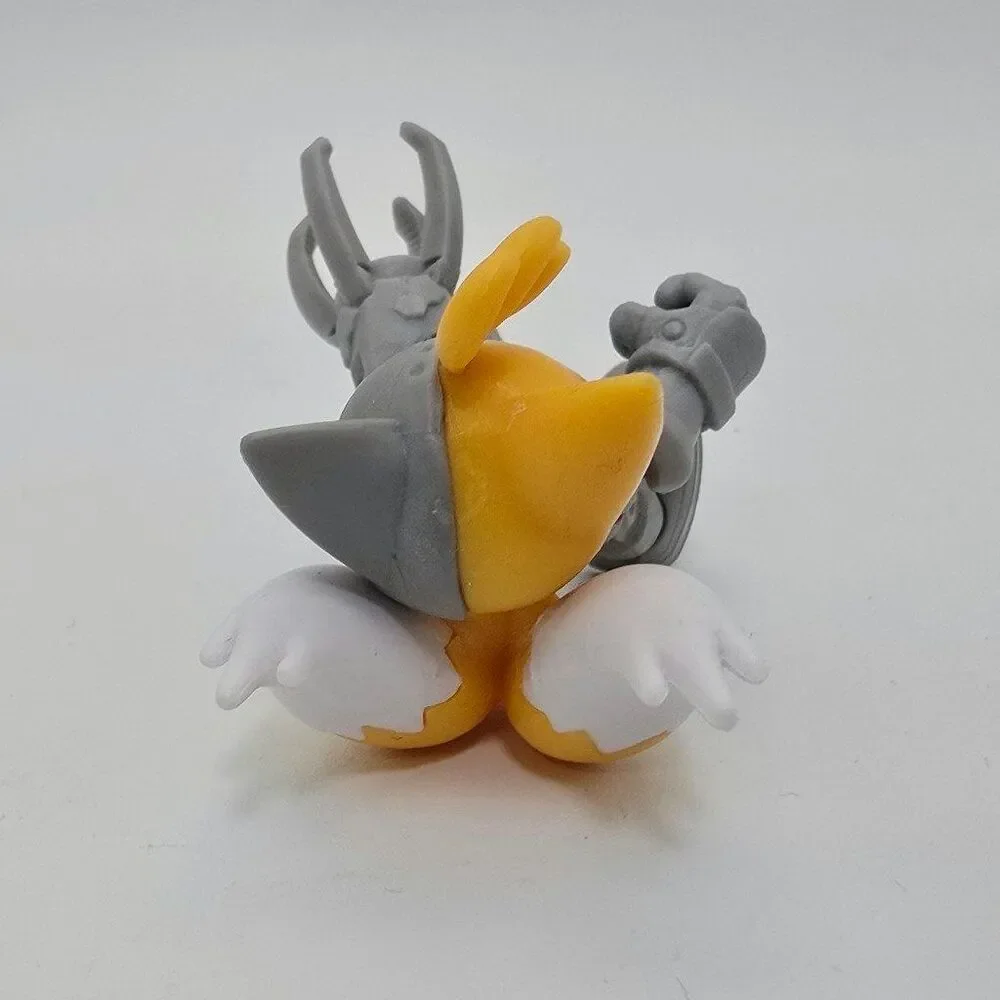 Jakks Pacific DC Comics X Sonic the Hedgehog 2.5” Tails Cyborg Mini McMcFarlane